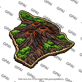 Volcanic island