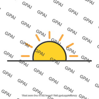 Sun above horizon