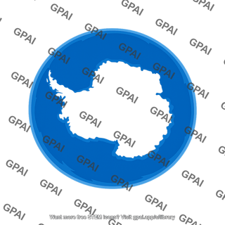 Antarctica map icon