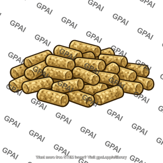 Chicken feed pellet