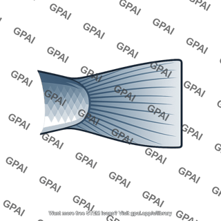 Caudal fin truncate