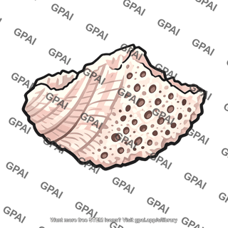 Shell coral fragment