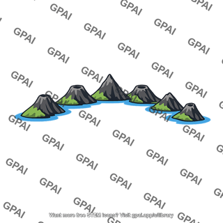 Volcanic island arc
