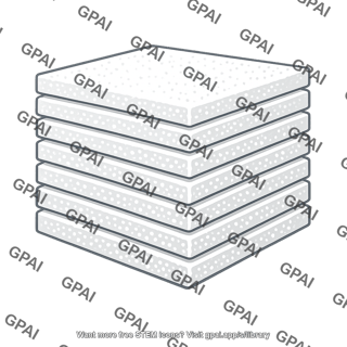 Foam packing stack