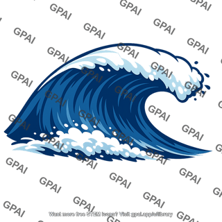 High surf