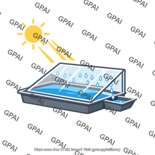 Solar humidification still