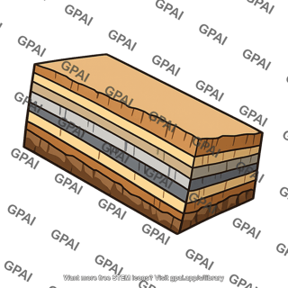 Tilted continental crust