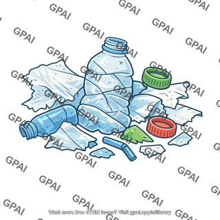 Plastic trash