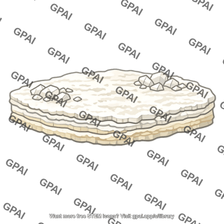 Evaporite deposit