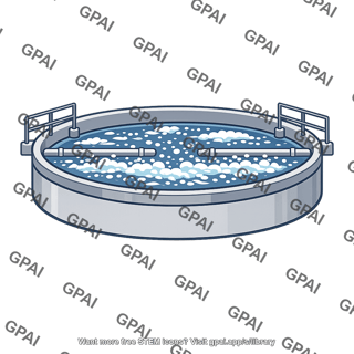 Secondary treatment tank