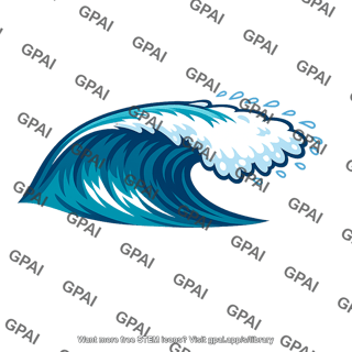 Ocean wave breaking