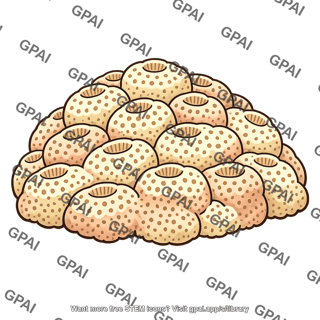Coral moundlike