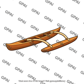 Outrigger canoe
