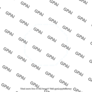 Dashed hexagon outline