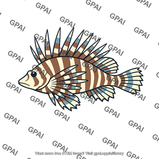 Non native species spiny striped organism