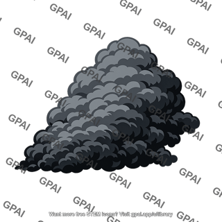 Forest fire smoke