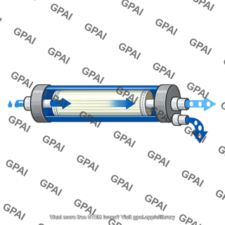Reverse osmosis membrane unit