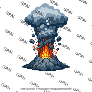 Volcanic eruption