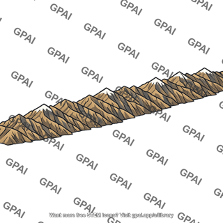Mountain belt