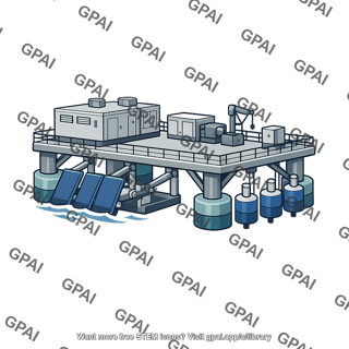 Offshore wave power plant