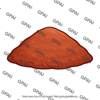 Red clay sediment