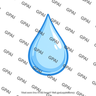 Condensed water droplet