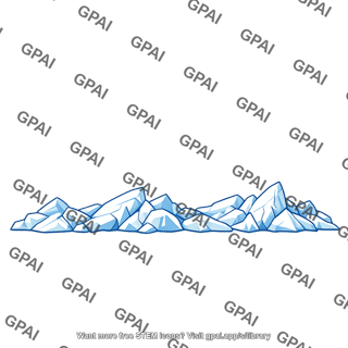Ridged ice