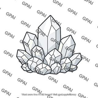 Crystal cluster
