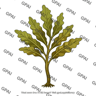 Macroscopic marine alga
