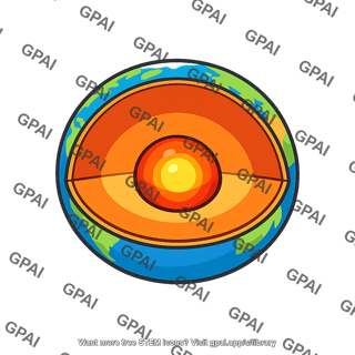 Earth cross section