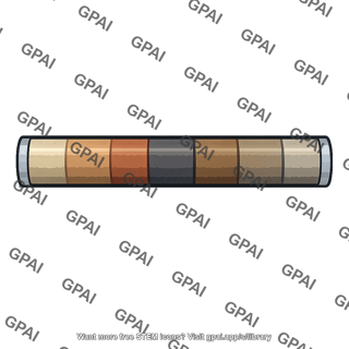 Sea floor sediment core