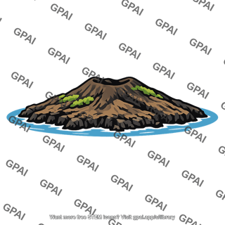 Volcanic island