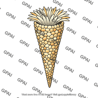 Ice cream cone worm