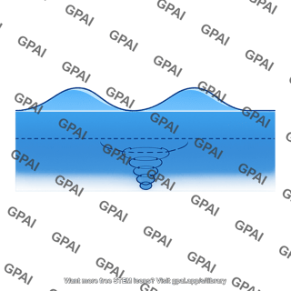 Ocean wave and vortex