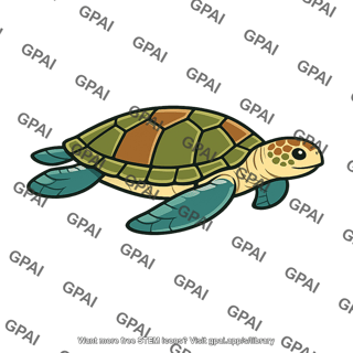 Marine turtle