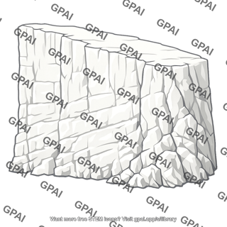 White cliff chalk