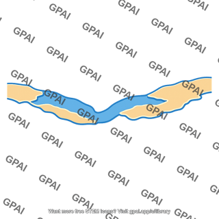 Winding strait