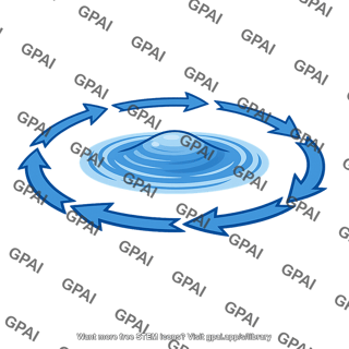 Subtropical gyre with central mound