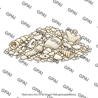 Macroscopic biogenous sediment