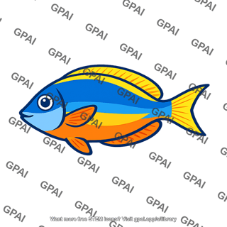 Reef marine fish