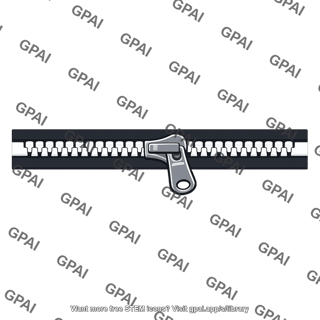 Zipper plastic