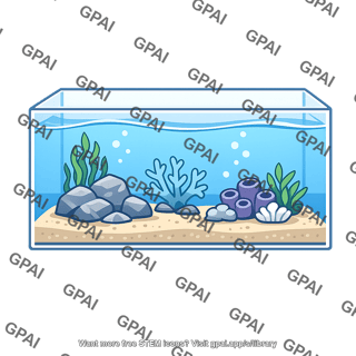 Saltwater aquarium
