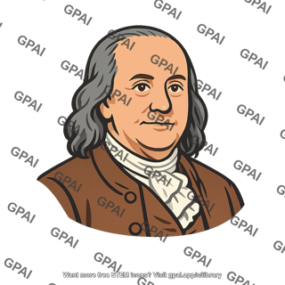 Benjamin franklin portrait