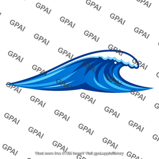 Incoming wave