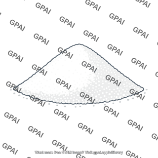 White powder pile