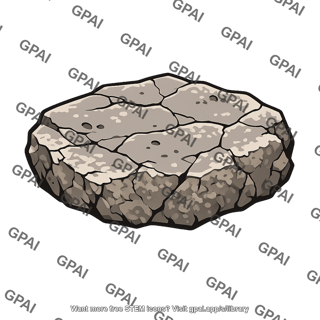 Rock weathered
