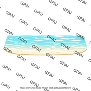 Shallow sea