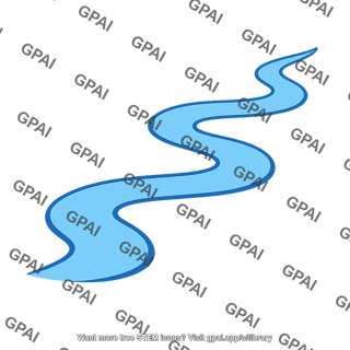 Winding river