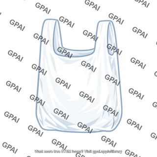 Plastic grocery bag