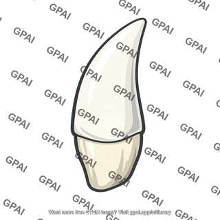 Pointed tooth